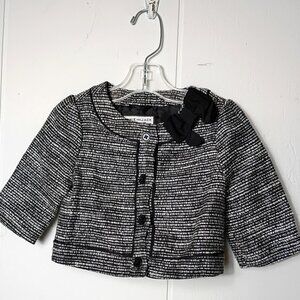Janie and Jack French Voyage Sparkle Boucle Jacket Girls 2T Champs Elysees Charm